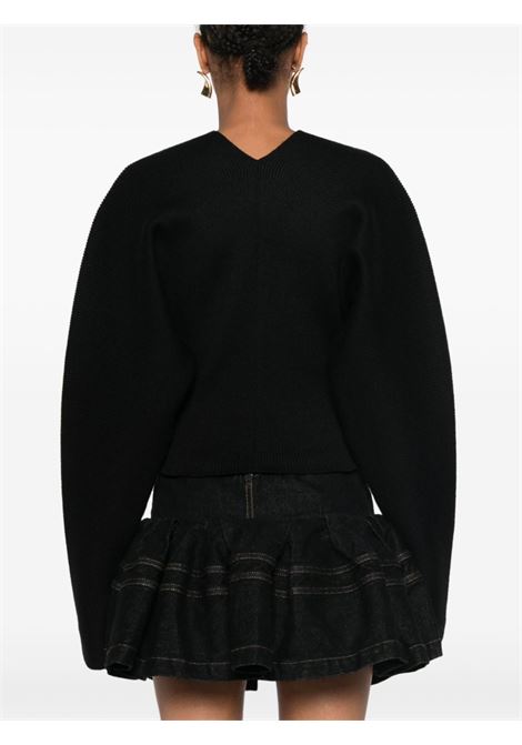 Black V-neck jumper Philosophy di lorenzo serafini - women PHILOSOPHY DI LORENZO SERAFINI | 093157030555